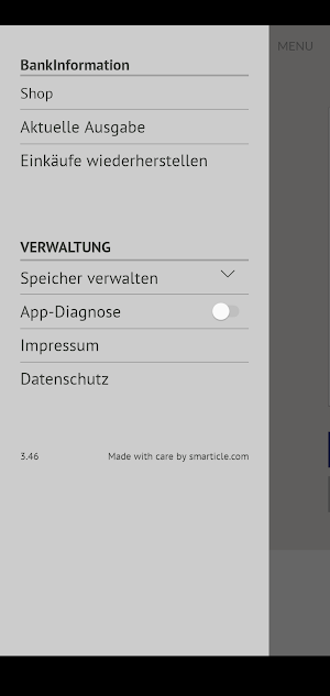 BankInformation Screenshot 1