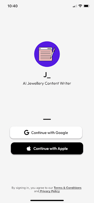 Jweltext: AI Jewelry Content Screenshot 0