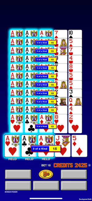 Video Poker ™ - High Roller Screenshot 3