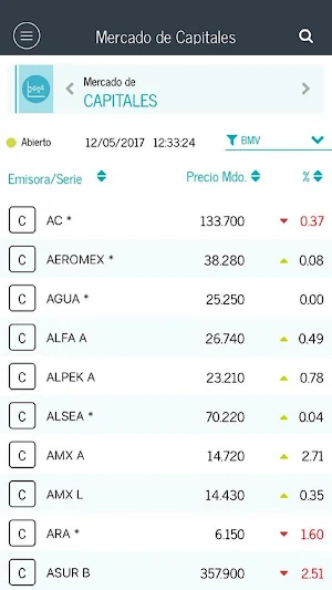 Casa de Bolsa Bx+ Móvil Screenshot 1