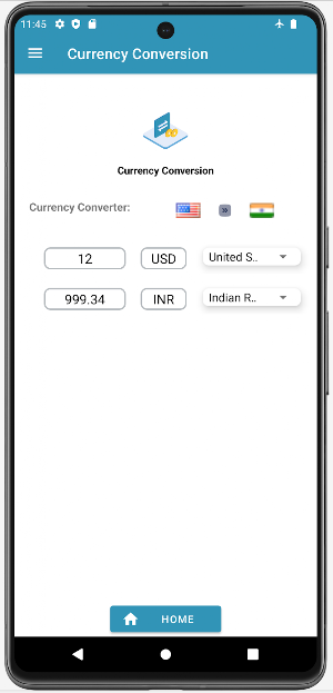 Country Currency Conversion Screenshot 2
