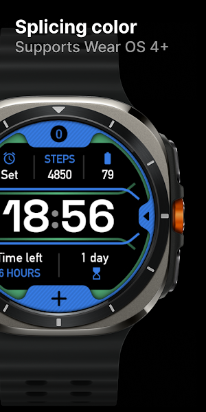 Splicing color: Watch Face Screenshot 3