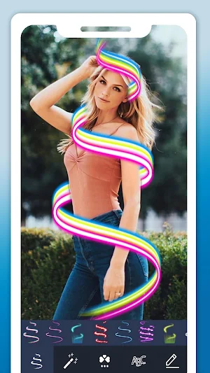 Neon Photo Editor - Neon Light Effects Screenshot 3