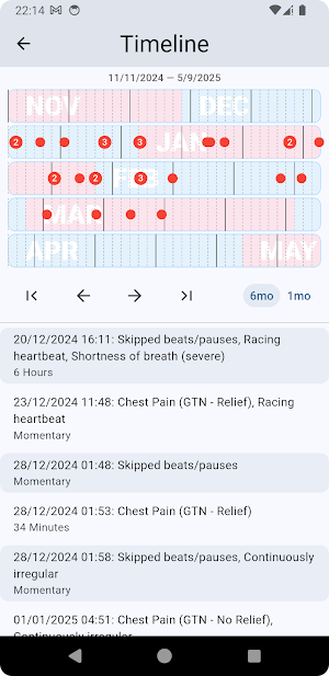 Cardiac Diary Screenshot 3