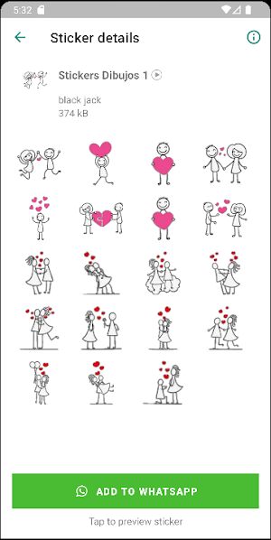 Stickers de Dibujos Screenshot 1