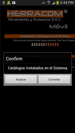 Herracom Móvil Screenshot 1
