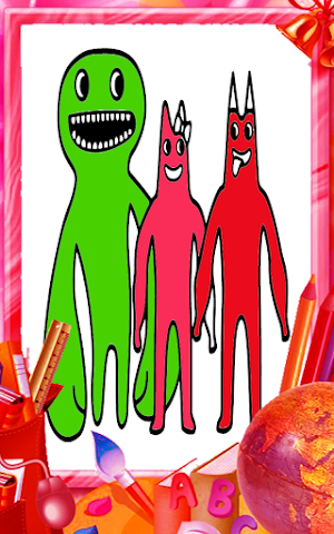 Garten of Banban 4 Coloring Screenshot 2