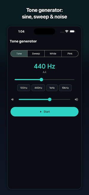 Spectrum: Audio Analyzer & RTA Screenshot 2