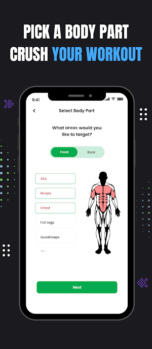 MYHEALTH FITNESS Screenshot 3
