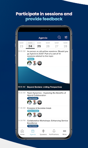 BLG Event App Screenshot 3