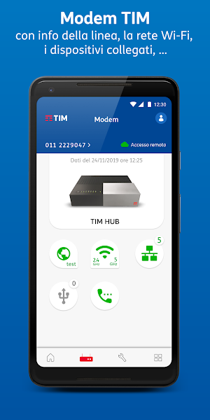 TIM Modem Screenshot 1