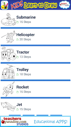 Learn How to Draw Cartoon Cars Screenshot 0