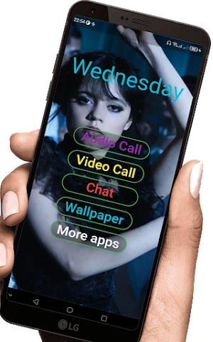 Wednesday 2 Addams Fake Call Screenshot 3
