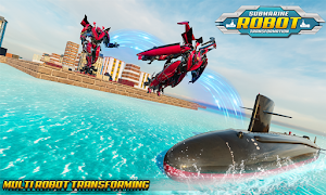Submarine Robot Transformation: Shark Attack Screenshot 3