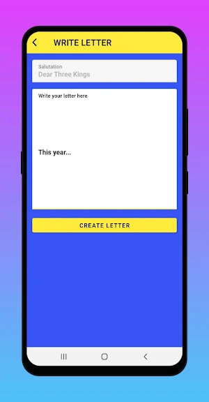 Letter to Three Kings Day Screenshot 1