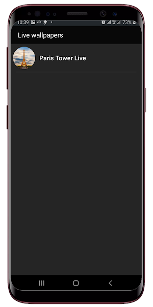Paris Live Wallpaper Screenshot 1