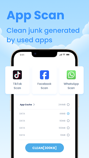 SparkCleaner - Junk cleaner Screenshot 1