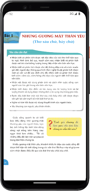 Ngữ văn Lớp8 – Tập một Screenshot 0