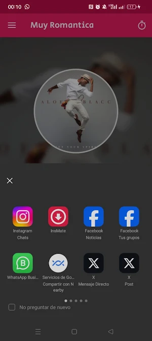 Radio muy romantica Screenshot 3