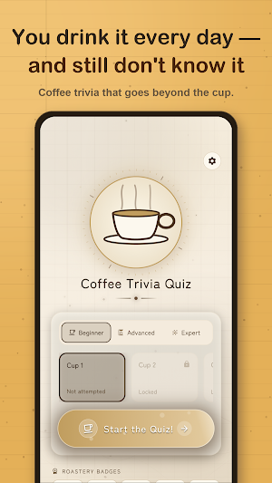 Coffee Trivia Quiz: Brew Facts Screenshot 1