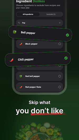 Meal Prep: Planner & Recipes Screenshot 2