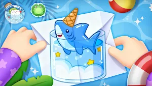 Paper Origami Puzzle Screenshot 0