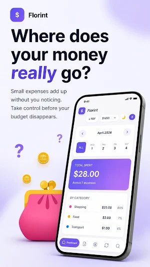 Florint — Expense Tracker Screenshot 0