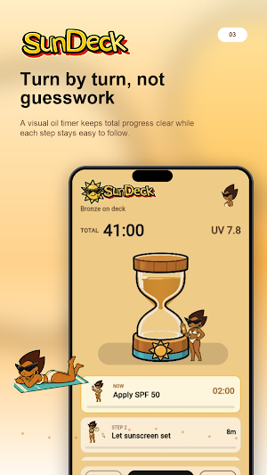 SunDeck Outdoor Tanning Guide Screenshot 1