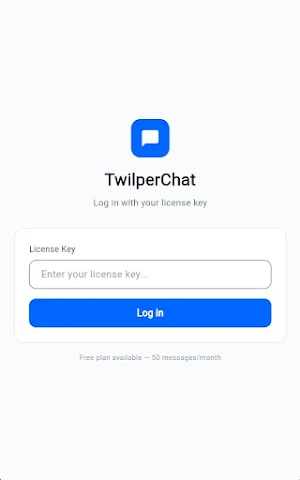 Twilper AI Chat Screenshot 0