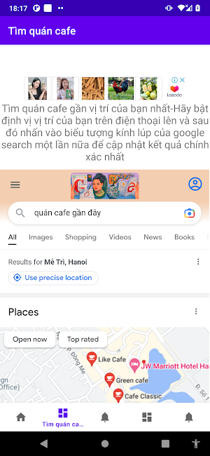 Tìm cây ATM-Quán Cafe 247 Screenshot 1