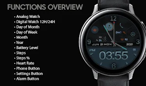 W-Design WOS027 - Watch Face Screenshot 1