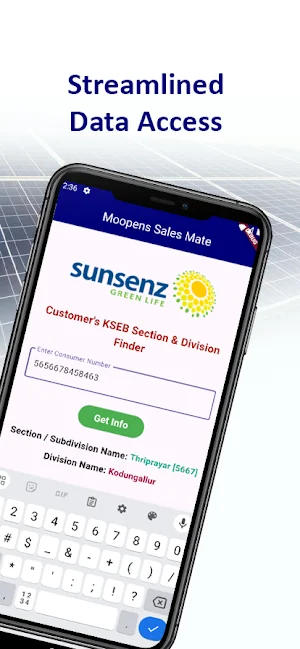 MESales: KSEB Finder Screenshot 2
