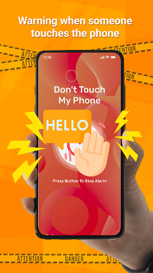 GuardX: Dont Touch My Phone Screenshot 2