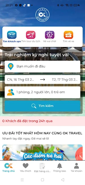 OK TRAVEL Screenshot 2