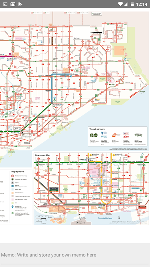 TORONTO SUBWAY BUS MAP OFFLINE Screenshot 2