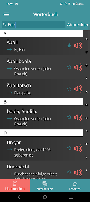 d'Sprôôch - Lustenauer Mundart Screenshot 3