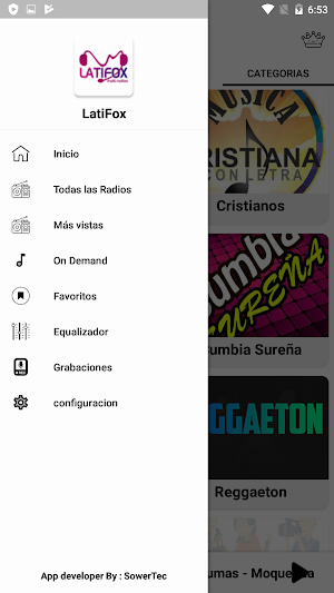 Radios del Perú - Latifox Screenshot 3