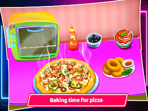 Pizza Maker Kitchen Cooking Game For Girls Screenshot 1