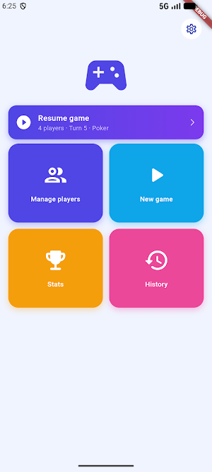 Score Tracker Board Games Screenshot 0