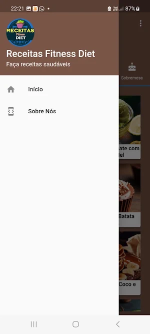 Receitas Fitness Diet Screenshot 3