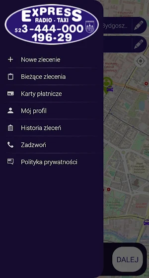 Express Taxi Bydgoszcz Screenshot 2