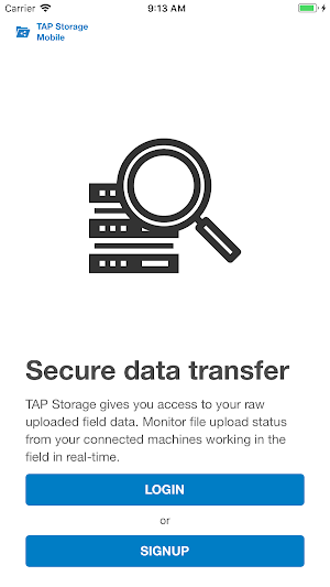 TAP Storage Screenshot 1