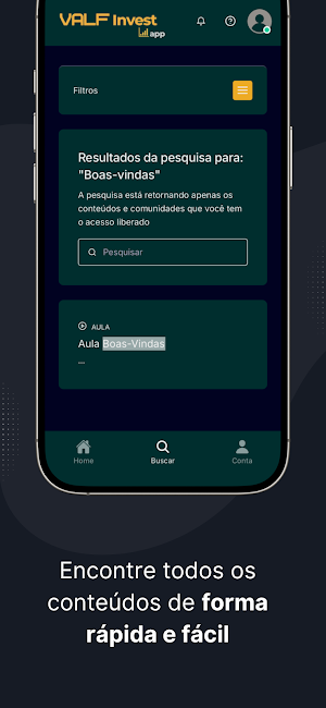 Valf Invest app Screenshot 3