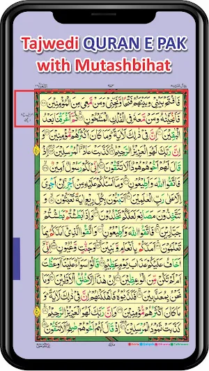 Al Quran Kareem - Taj Company 15 lines Tajweedi Screenshot 3