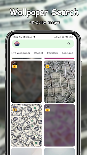 Money Live Wallpapers PRO Screenshot 2