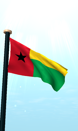 Guinea-Bissau Flag 3D Screenshot 1