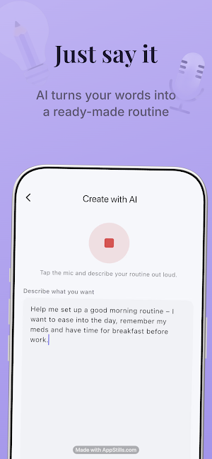 Stedo: Daily Routine Planner Screenshot 1