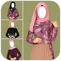 Fashion Hijab Burqa Photo Suit