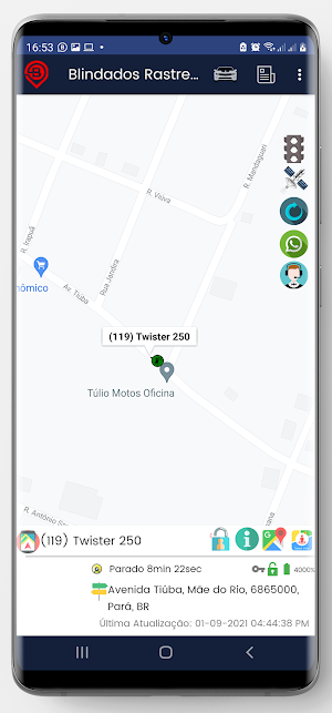 Blindados Rastreamento Screenshot 3