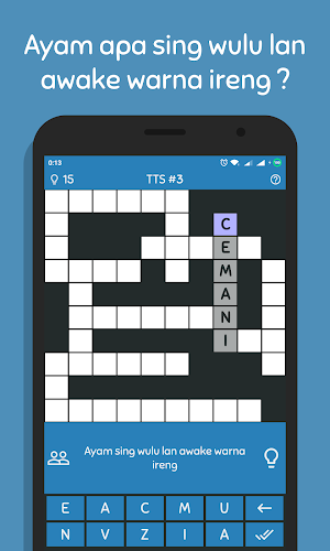 TTS Bahasa Jawa - Teka Teki Silang 2018 Offline Screenshot 2